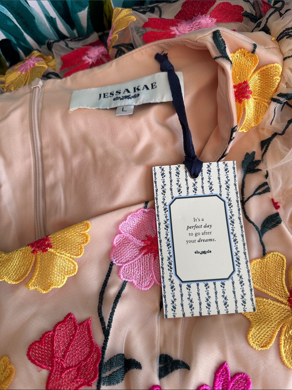 Jessakae English Garden dress NWT L - Picture 4 of 9
